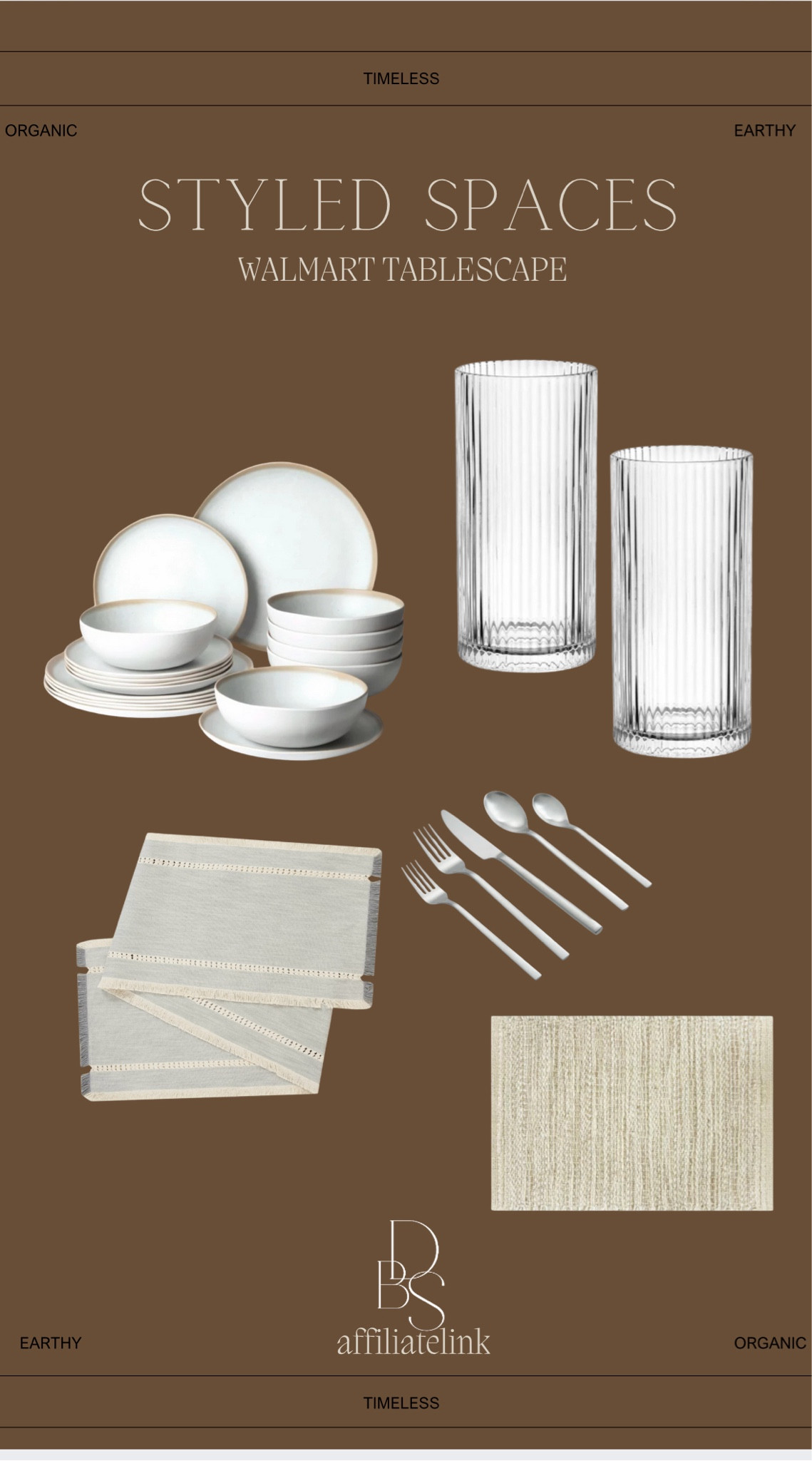 The perfect table scape items found at Walmart!!🙌 

Walmart home, home finds, Walmart decor, kitchen kinds, dining room finds 

#LTKxWalmart #LTKHome