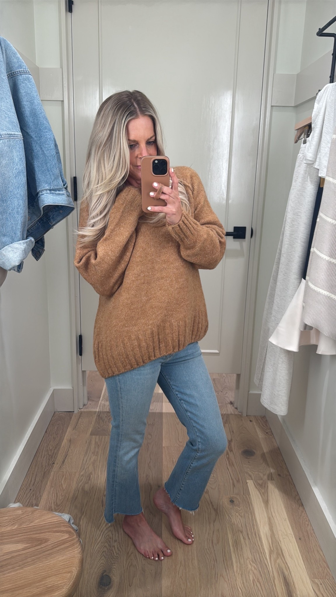 You can’t go wrong with a classic camel colored sweater during the fall 🤎🍂. This one is made with the coziest knit and it’s easy to style with a pair of jeans, loafers, or even sneakers. 

#LTKStyleTip #LTKSeasonal