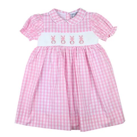 Peter Cottontail Smocked Bunny Dress | The Bella Bean