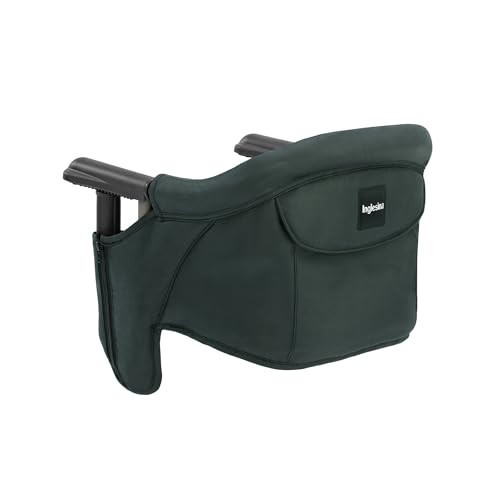 Inglesina Fast Table Chair, Dark Green - Portable Baby High Chair - Babies & Toddlers 6-36 Months - Collapsible Design - Fits Tables 0.8'' to 3.5'' Thick - Compact & Easy to Use - Travel Bag Included | Amazon (US)