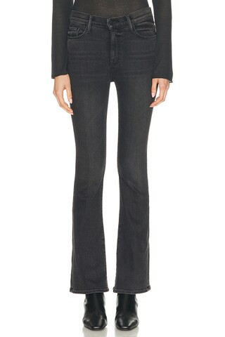 MOTHER The Weekend Jeans in Black | FWRD 