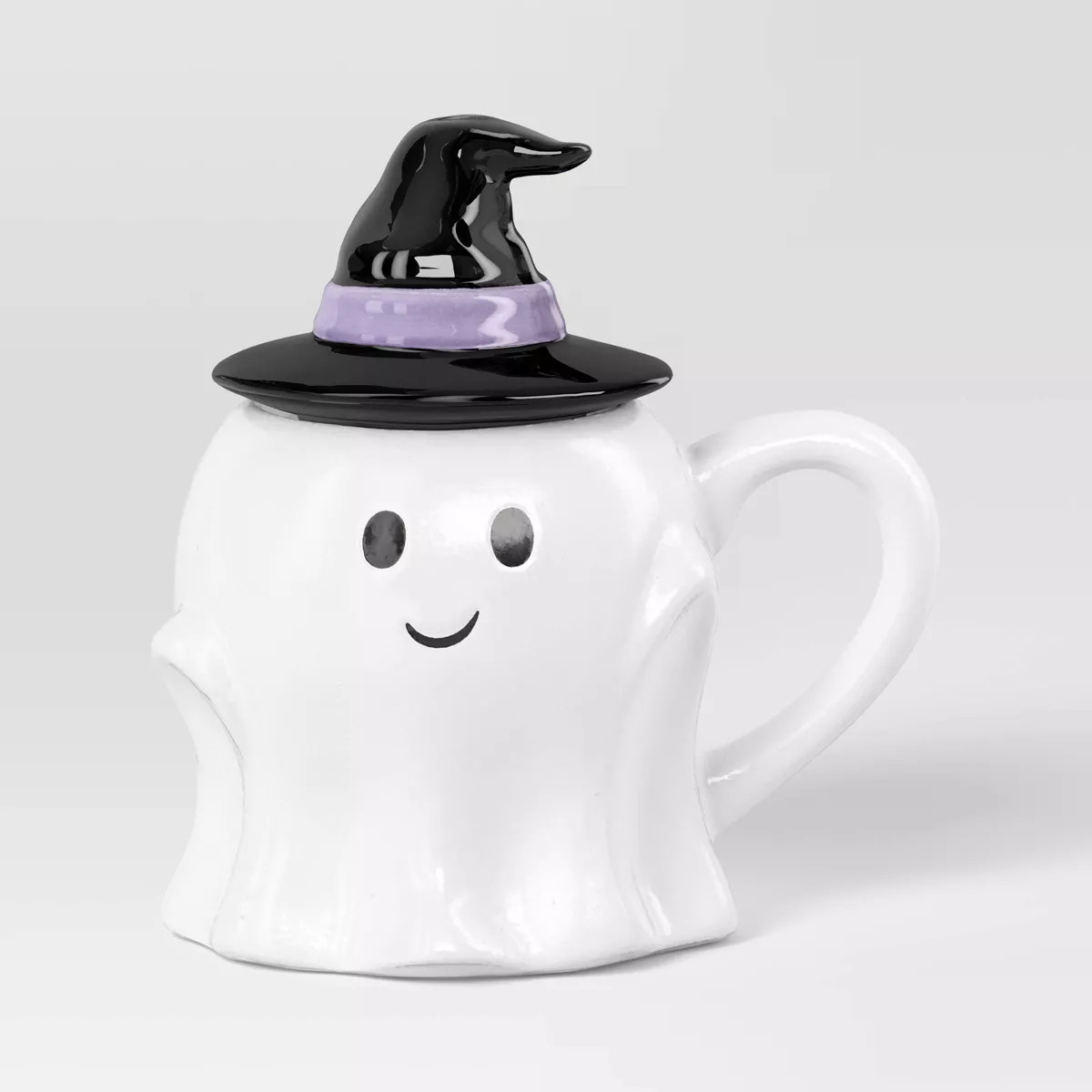 7.8 fl oz Figural Mini Ghosty Mug with Lid - Hyde and EEK! Boutique™ | Target