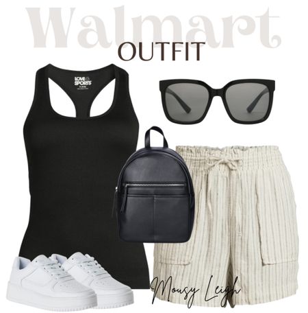Tank, linen shorts, backpack, sneakers, and sunglasses! 

walmart, walmart finds, walmart find, walmart spring, found it at walmart, walmart style, walmart fashion, walmart outfit, walmart look, outfit, ootd, inpso, bag, tote, backpack, belt bag, shoulder bag, hand bag, tote bag, oversized bag, mini bag, clutch, blazer, blazer style, blazer fashion, blazer look, blazer outfit, blazer outfit inspo, blazer outfit inspiration, jumpsuit, cardigan, bodysuit, workwear, work, outfit, workwear outfit, workwear style, workwear fashion, workwear inspo, outfit, work style,  spring, spring style, spring outfit, spring outfit idea, spring outfit inspo, spring outfit inspiration, spring look, spring fashion, spring tops, spring shirts, spring shorts, shorts, sandals, spring sandals, summer sandals, spring shoes, summer shoes, flip flops, slides, summer slides, spring slides, slide sandals, summer, summer style, summer outfit, summer outfit idea, summer outfit inspo, summer outfit inspiration, summer look, summer fashion, summer tops, summer shirts, graphic, tee, graphic tee, graphic tee outfit, graphic tee look, graphic tee style, graphic tee fashion, graphic tee outfit inspo, graphic tee outfit inspiration,  looks with jeans, outfit with jeans, jean outfit inspo, pants, outfit with pants, dress pants, leggings, faux leather leggings, tiered dress, flutter sleeve dress, dress, casual dress, fitted dress, styled dress, fall dress, utility dress, slip dress, skirts,  sweater dress, sneakers, fashion sneaker, shoes, tennis shoes, athletic shoes,  dress shoes, heels, high heels, women’s heels, wedges, flats,  jewelry, earrings, necklace, gold, silver, sunglasses, Gift ideas, holiday, gifts, cozy, holiday sale, holiday outfit, holiday dress, gift guide, family photos, holiday party outfit, gifts for her, resort wear, vacation outfit, date night outfit, shopthelook, travel outfit, 

#LTKStyleTip #LTKFindsUnder50 #LTKShoeCrush