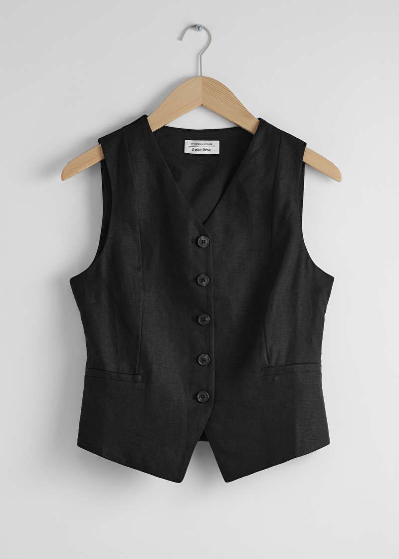 Tailored Linen Waistcoat | & Other Stories (EU + UK)