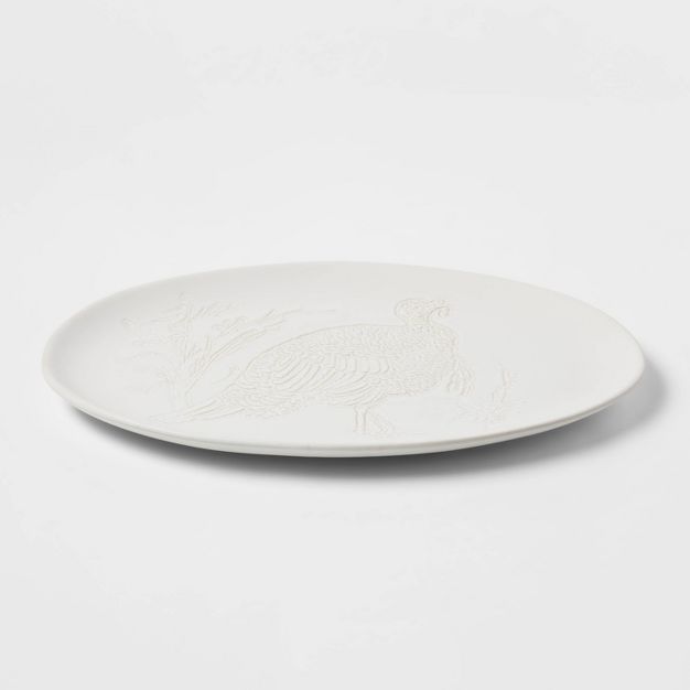 20" Stoneware Turkey Serving Platter - Threshold™ | Target