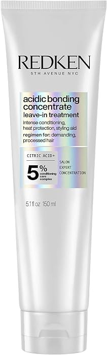 Redken Acidic Bonding Concentrate Leave In Conditioner - For Weak & Damaged Hair, Bond Building &... | Amazon (US)
