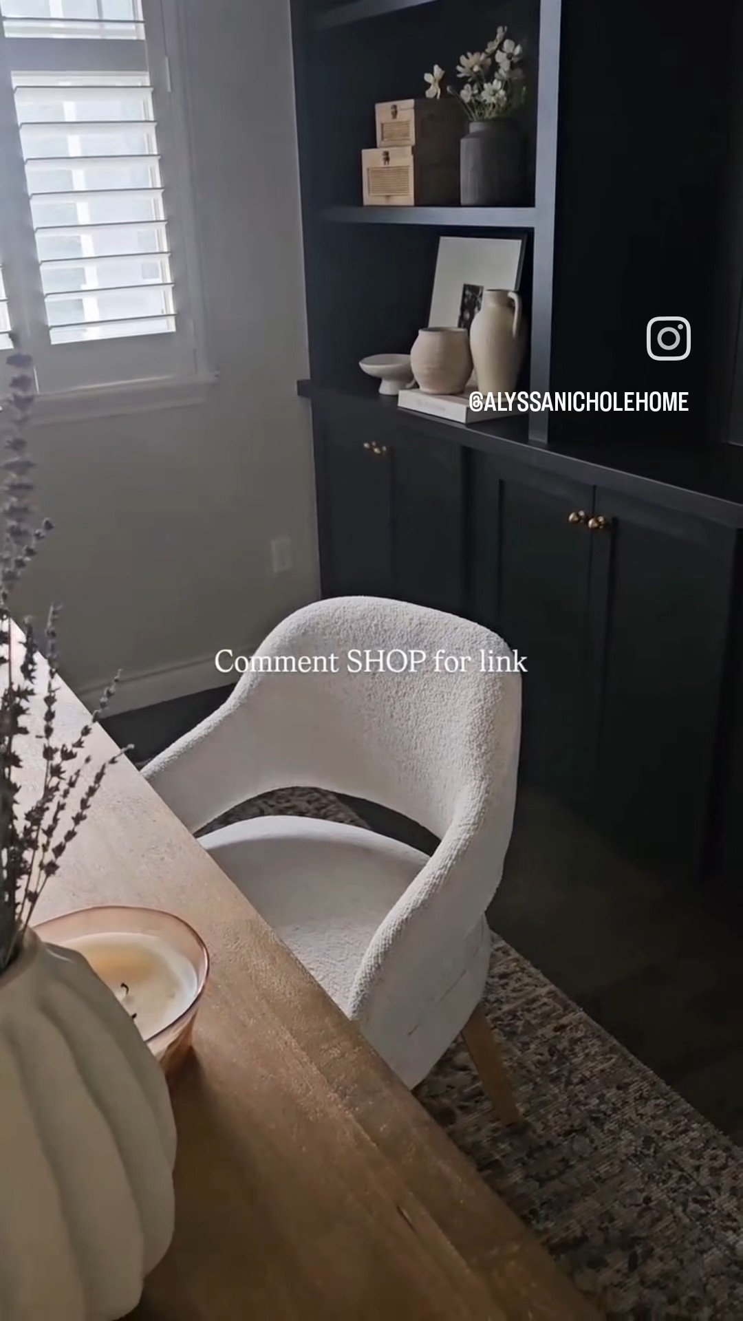 This floating back office chair from World Market was the perfect finishing touch for my office. The pine wood legs and boucle fabric give so much charm. 

#LTKHome #LTKSeasonal