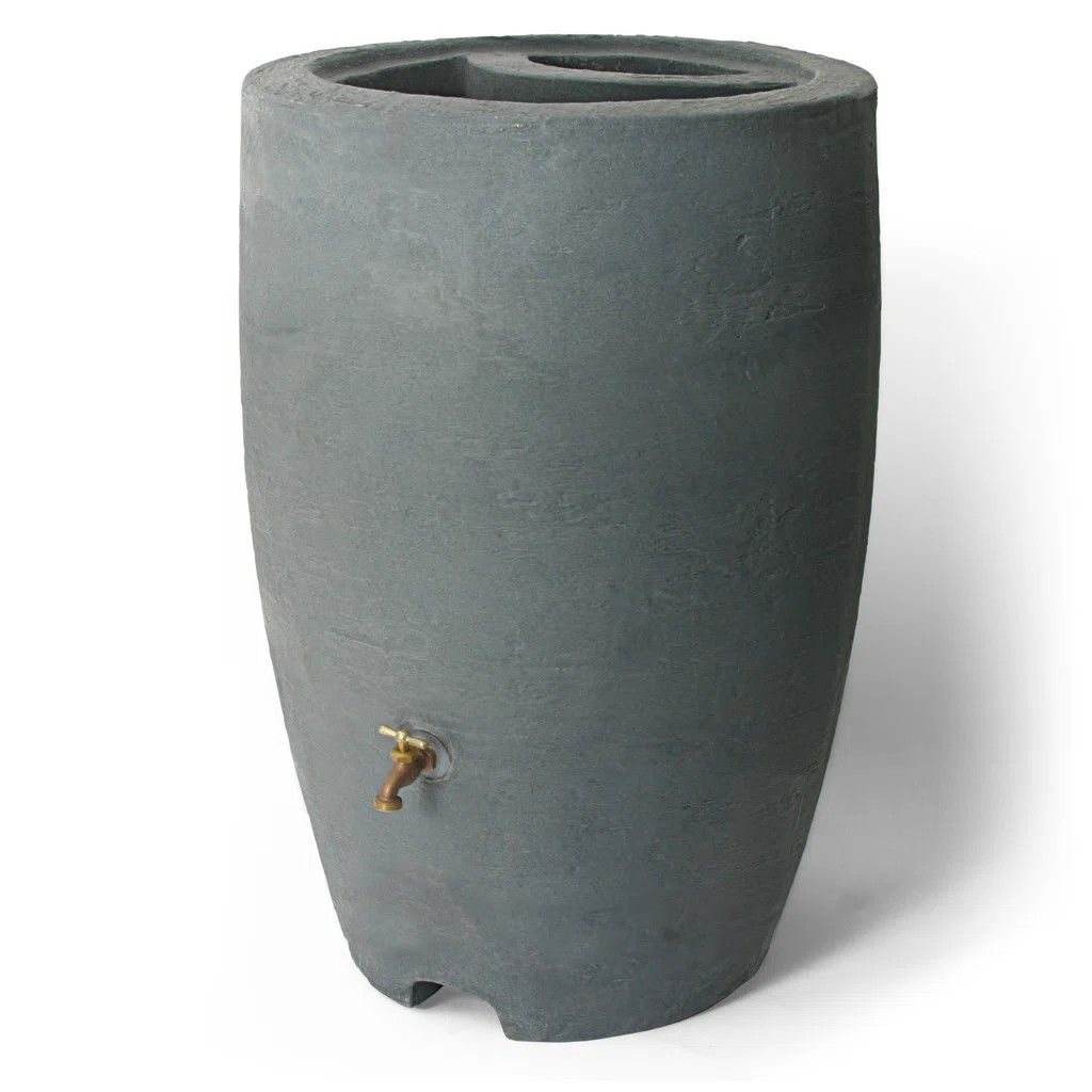Athena Plastic Rain Water Collection Drum Barrel | Wayfair North America