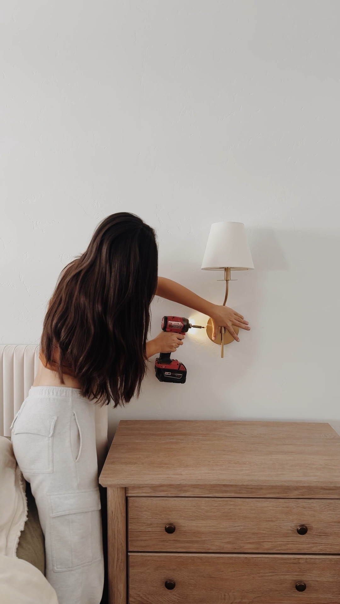 OBSESSED with these sconces from Target! They are battery powered so no hardwiring needed which means they can go anywhere! Working on giving my entire bedroom a full glow up this week! 

#LTKHome #LTKFindsUnder50 #LTKSaleAlert