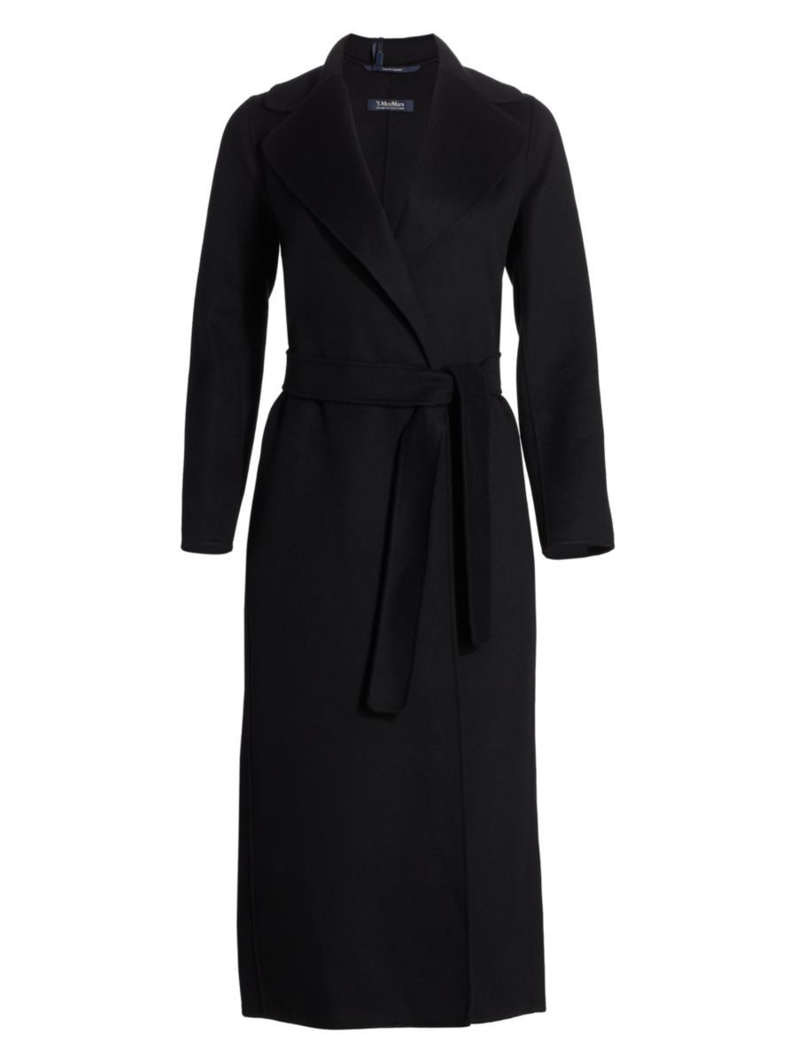 Poldo Long Belted Wool Coat | Saks Fifth Avenue