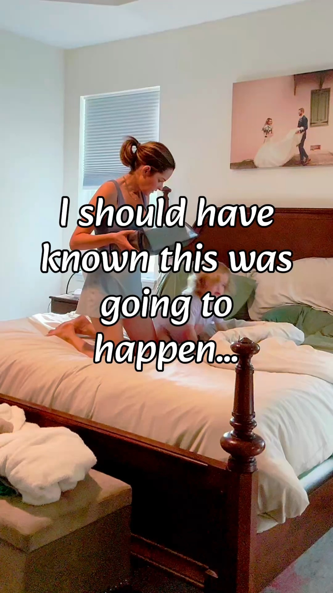 ⚠️ Do not buy these sheets if you want to sleep alone.

Ella immediately claimed the entire bed while I was trying to make it.

Honestly though… I get it. These BleuBully sateen sheets are ridiculously soft and actually cooling (which finally convinced my husband to keep the top sheet on).

Anyway… we’re just sleeping around her now.

Code DREAMWEMILYS15 for 15% off 💤
@bleubullybedding

#bleubullypartner #bleubullybedding

#LTKHome #LTKselfcare #LTKmomlife