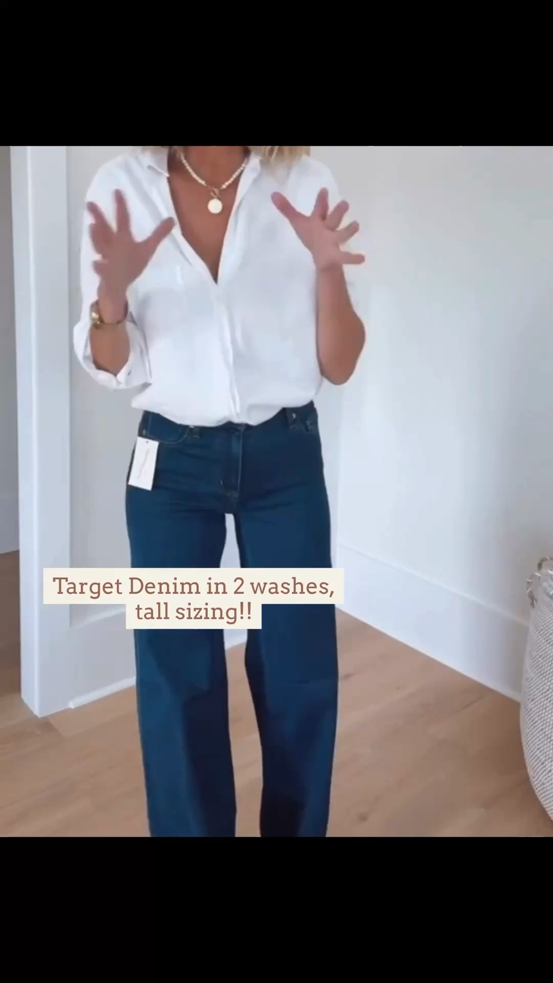 My fave Target denim in two washes 🙌🏻🙌🏻

#LTKTall #LTKSeasonal #LTKdayinmylife