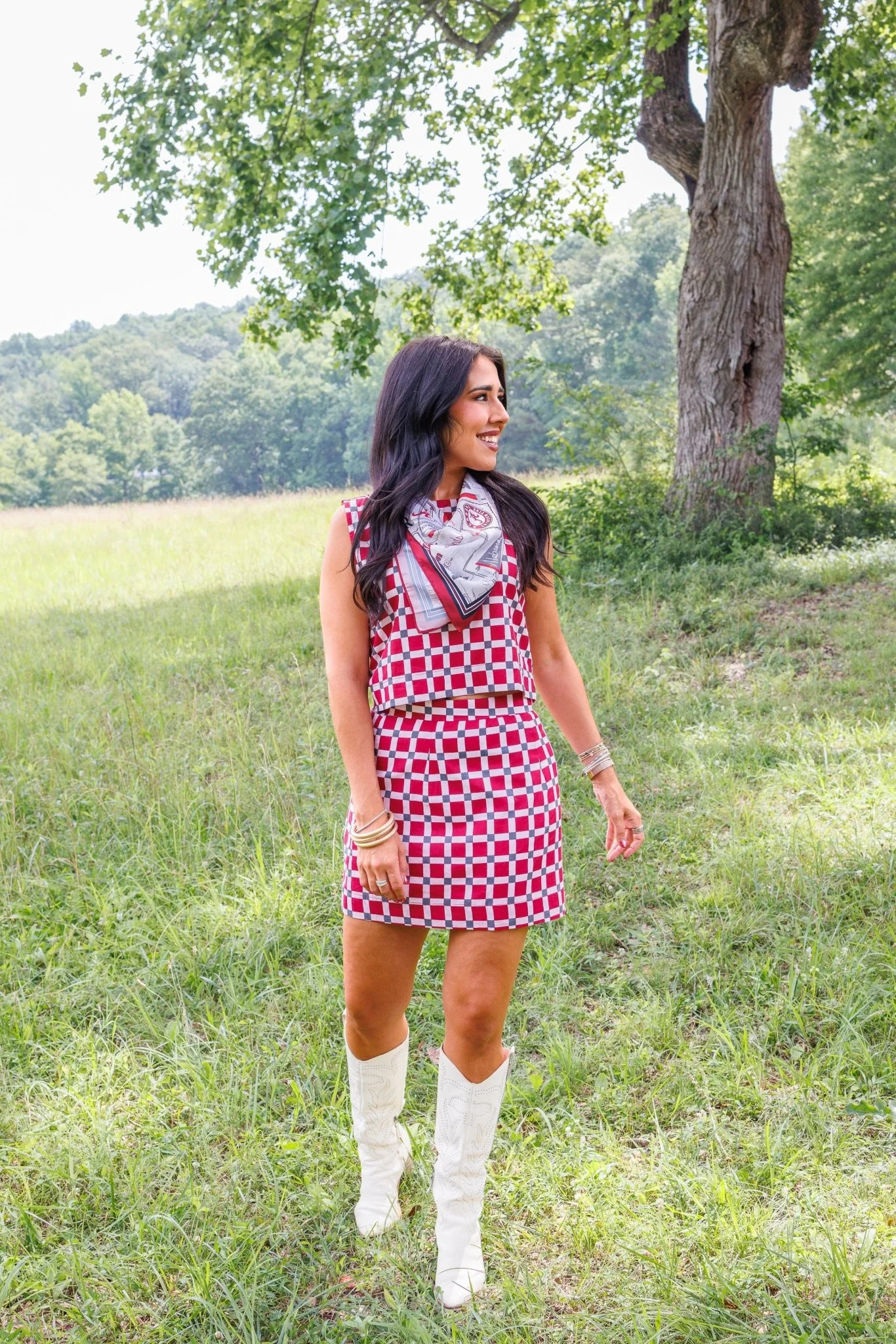 Maggie Oaks Sammi Alabama Mini Skirt | Clover and Bee | Clover + Bee