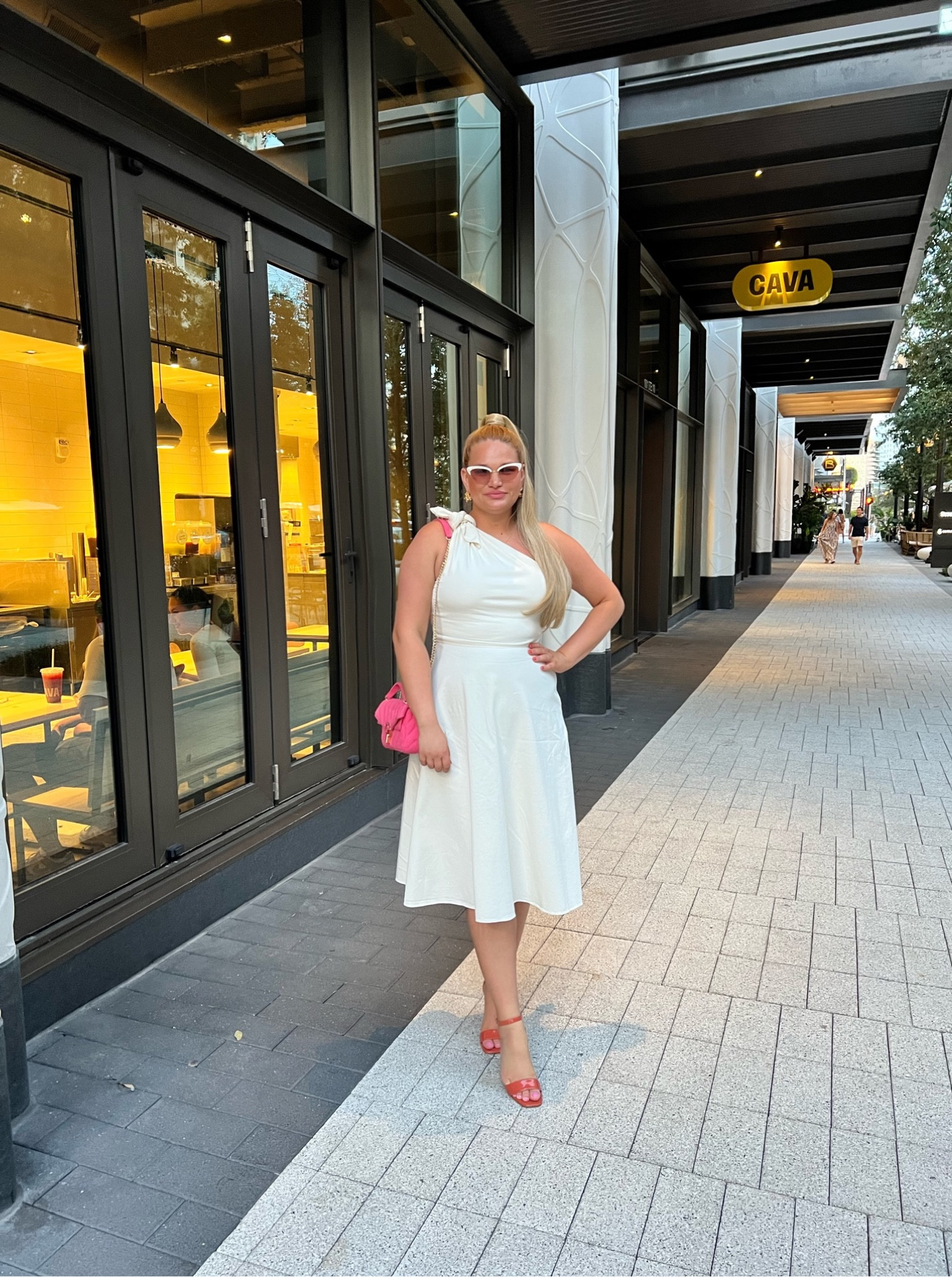 My favorite classic color: cream with a pop of color from the bag & my shoes (they are actually orange! 🍊)

Wearing #katespade via #renttherunway paired with a pop of pink from #sandro.  

#floridafashion #floridastyle 

#LTKmidsize #LTKstyletip #LTKshoecrush