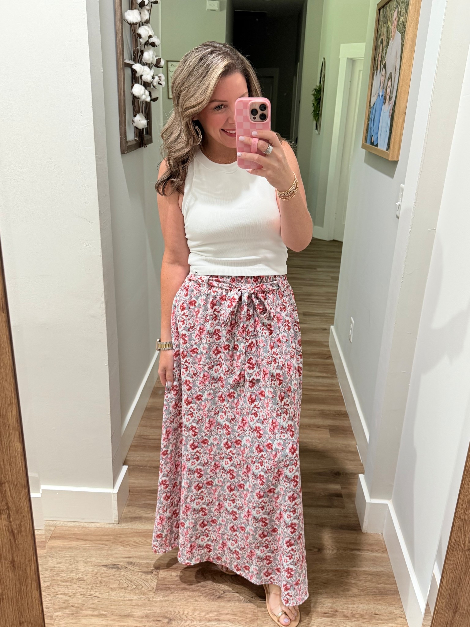 Casual outfit of the day. Wearing a large in the tank, a medium in the skirt, and an 8 1/2 in the shoes. 

Affordable fashion, Amazon, Amazon fashion, target style, Mom style, midsize style, date night, brunch outfit

#LTKFindsUnder50 #LTKSummerEdit #LTKMidsize