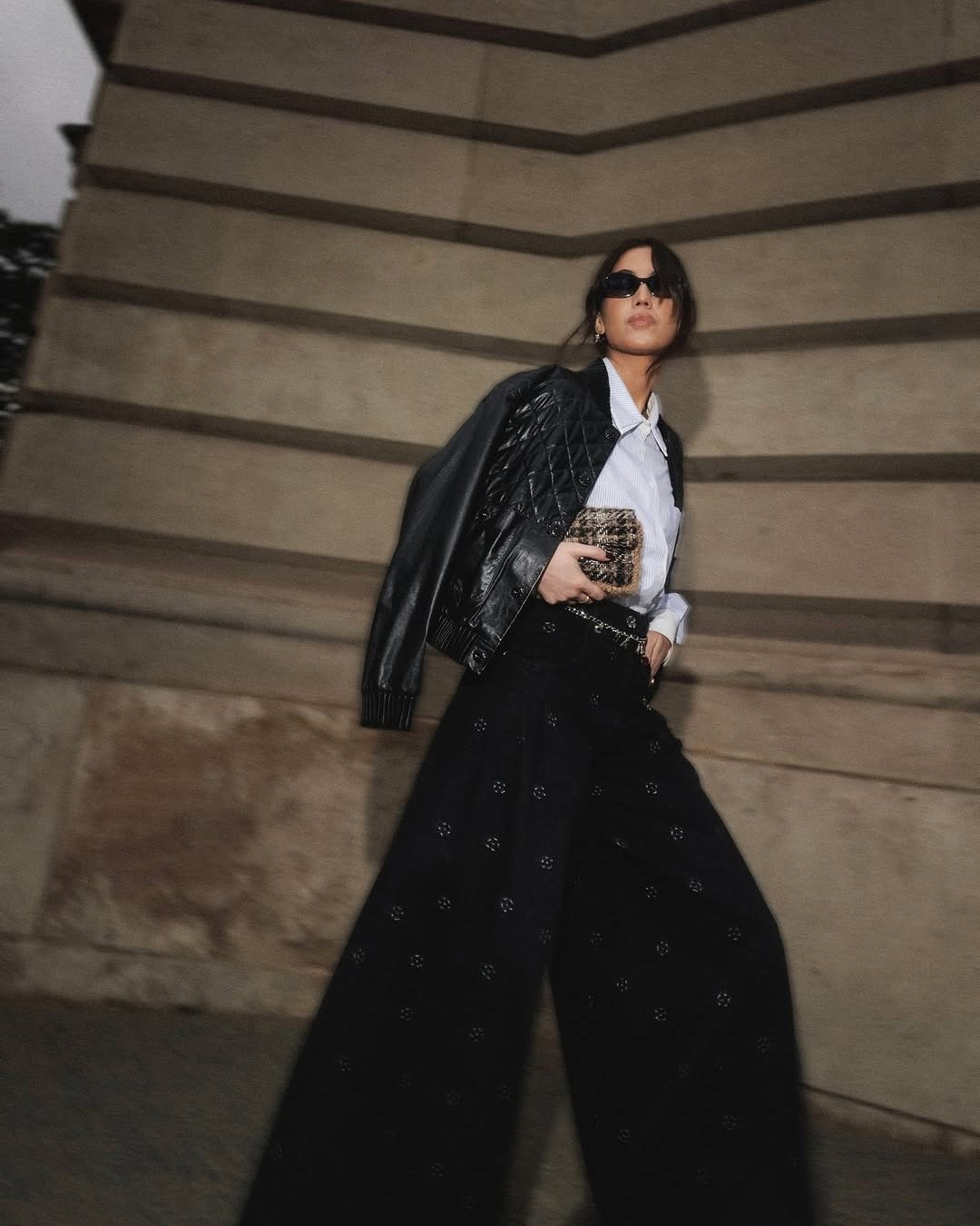 Reminiscing on this look from last  Paris Fashion Week! These Chanel sunglasses are the perfect shape

#LTKSeasonal #LTKItBag #LTKStyleTip