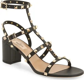 Rockstud Block Heel Sandal | Nordstrom