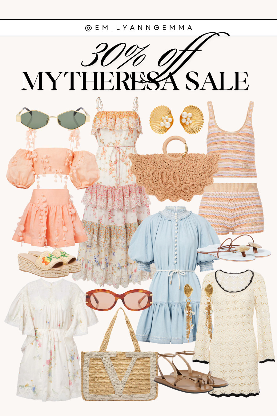 MyTheresa 30% off sale! 💓✨

Summer dresses
Beach Vacation Outfit
Summer Outfits
Wedding Guest Dress Summer
Summer Sandals
Emily Ann Gemma
Sunglasses 

 #LTKootd #LTKSeasonal #LTKSaleAlert
