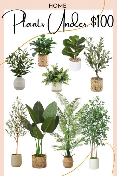 Add some greenery to your home for Spring and summer with these artificial plants under $100!

#LTKSeasonal #LTKfindsunder100 #LTKhome