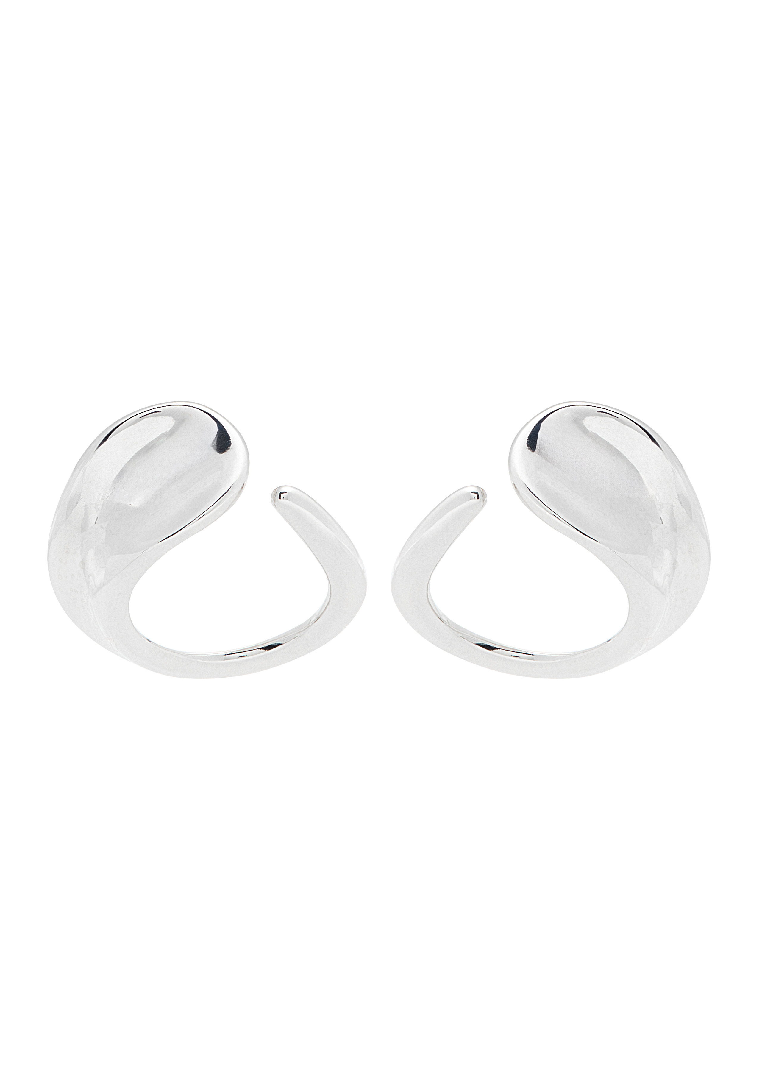 Marta sculpted hoop earrings | Harvey Nichols