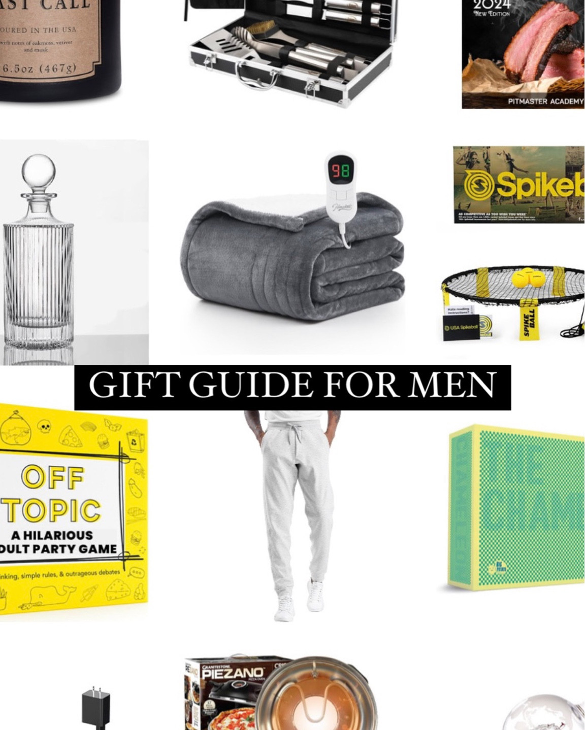 Holiday gift guide for men 

#LTKmens #LTKGiftGuide #LTKhome