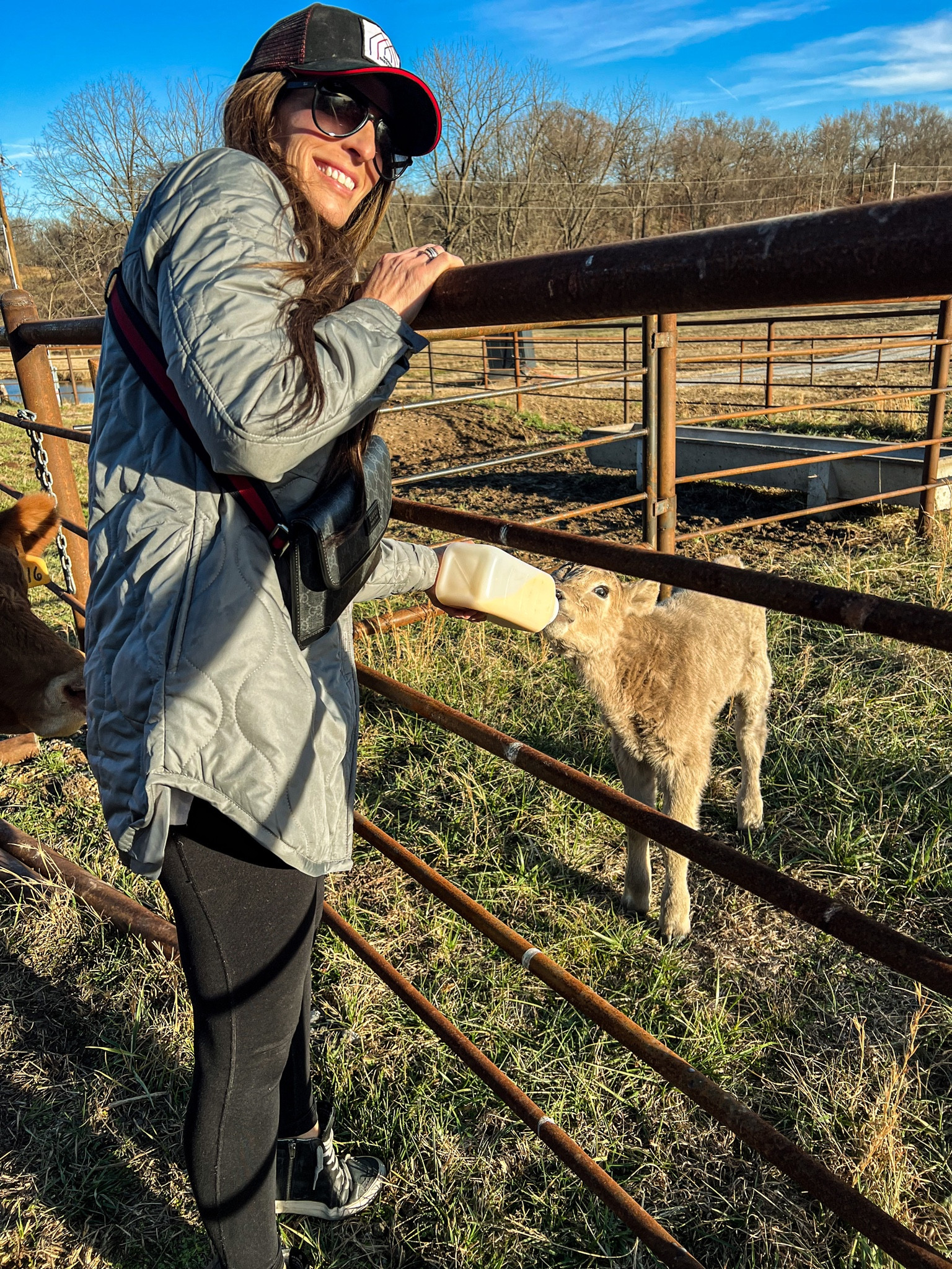 We have been busy on the farm the last few days. Sweet baby “Blue” is loving his bottle feedings and attention  We are hoping he continues to grow strong and can join the rest of the herd soon. We will keep loving on him until that time comes!  Most of my workwear outfit is on sale right now!  Grab these items before they are gone! 

#LTKworkwear #LTKSeasonal #LTKsalealert