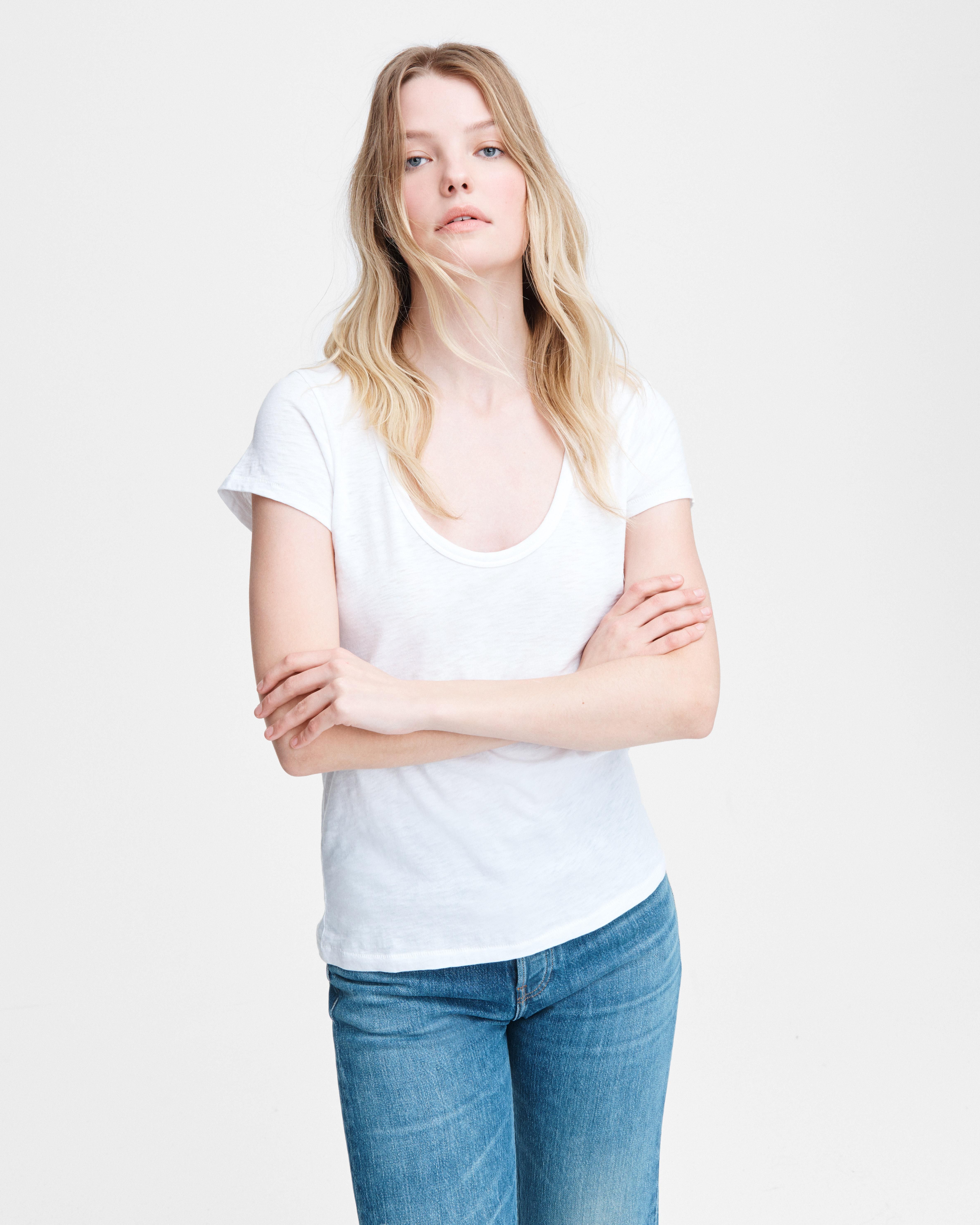 U neck tee | rag + bone