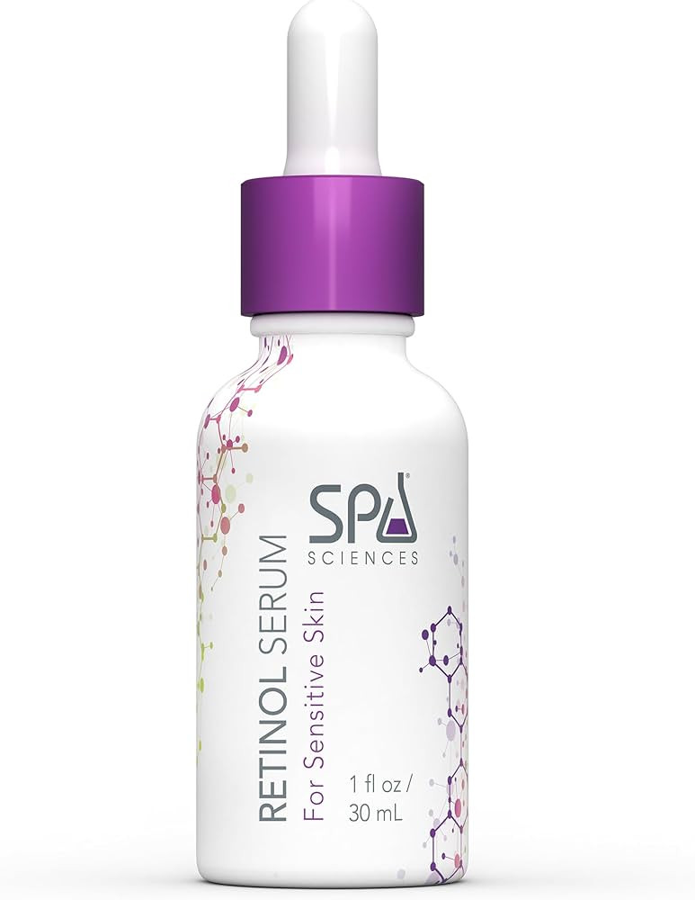 Spa Sciences - Retinol Serum - Made in the USA - Revitalizing Formula - With Bakuchiol, Turmeric,... | Amazon (US)