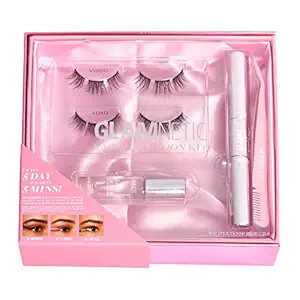 Glamnetic Lash Extension Kit | Natural | Professional At Home False Eyelash Extension Kit | Salon... | Amazon (US)