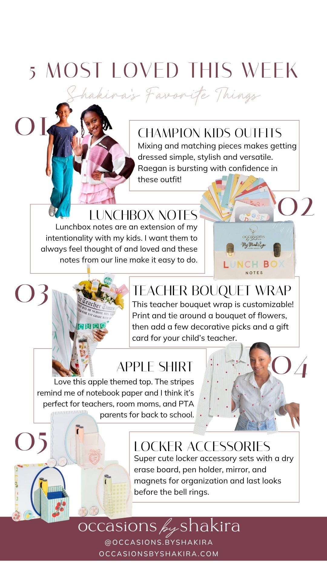 Your 5 Most Loved items from Instagram this week.

#LTKmomlife #LTKootd #LTKKids