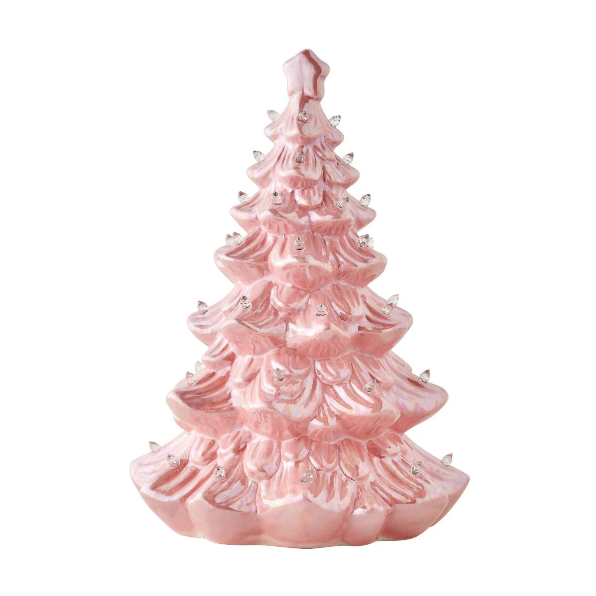 Large Lighted Pink Ceramic Tree | Caitlin Wilson Design