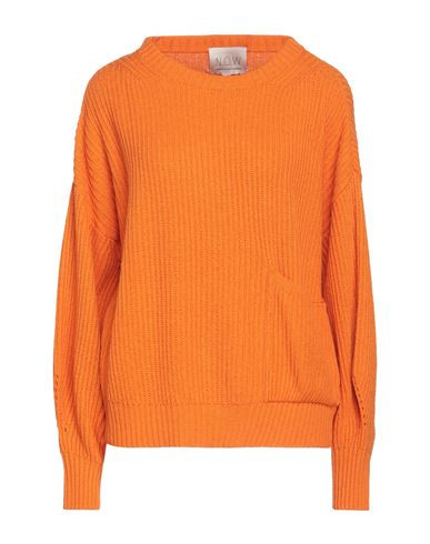 N. o.w. Andrea Rosati Cashmere Woman Sweater Orange Size S Wool, Viscose, Cashmere, Nylon | YOOX (US)