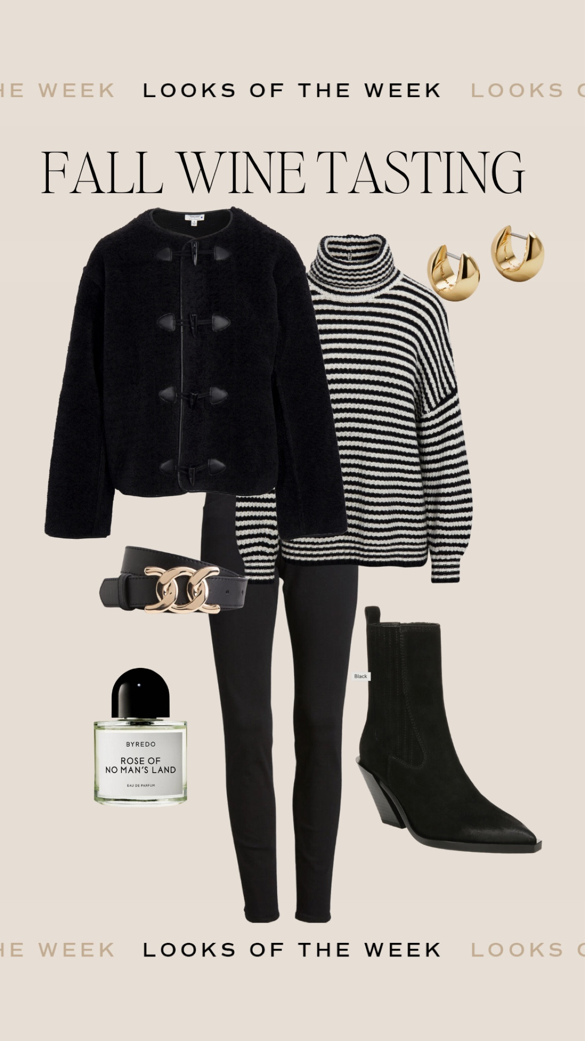 Styled by Becky. Outfit for a night out or fall wine tasting