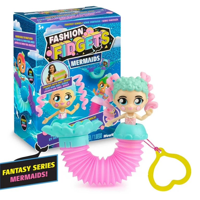 Fashion Fidgets Mermaids Fantasy Series Doll by WowWee, Ages 5+ | Walmart (US)