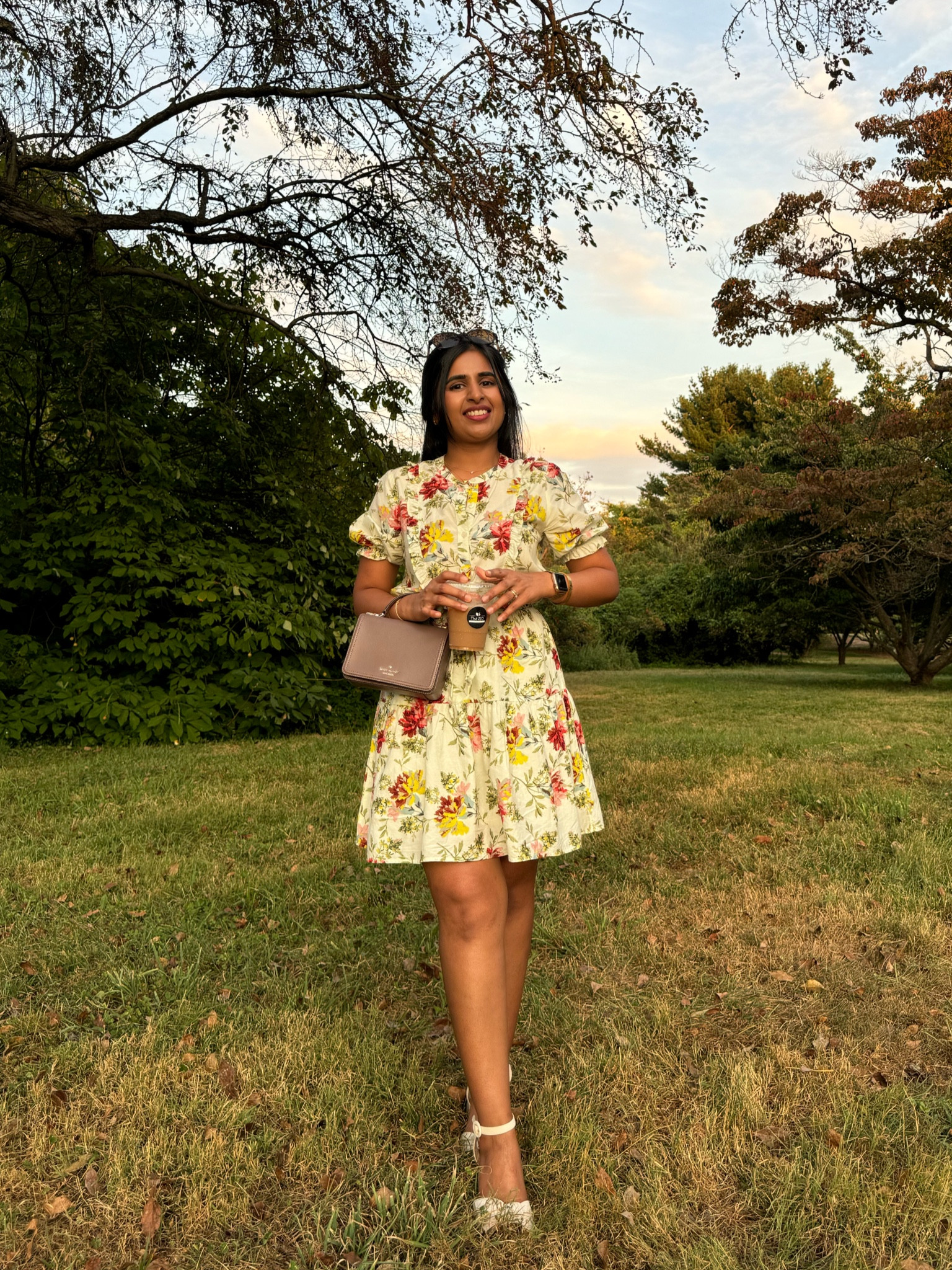 Fall dress/wedding guest/floral for fall/

#LTKFindsUnder50 #LTKStyleTip #LTKSeasonal