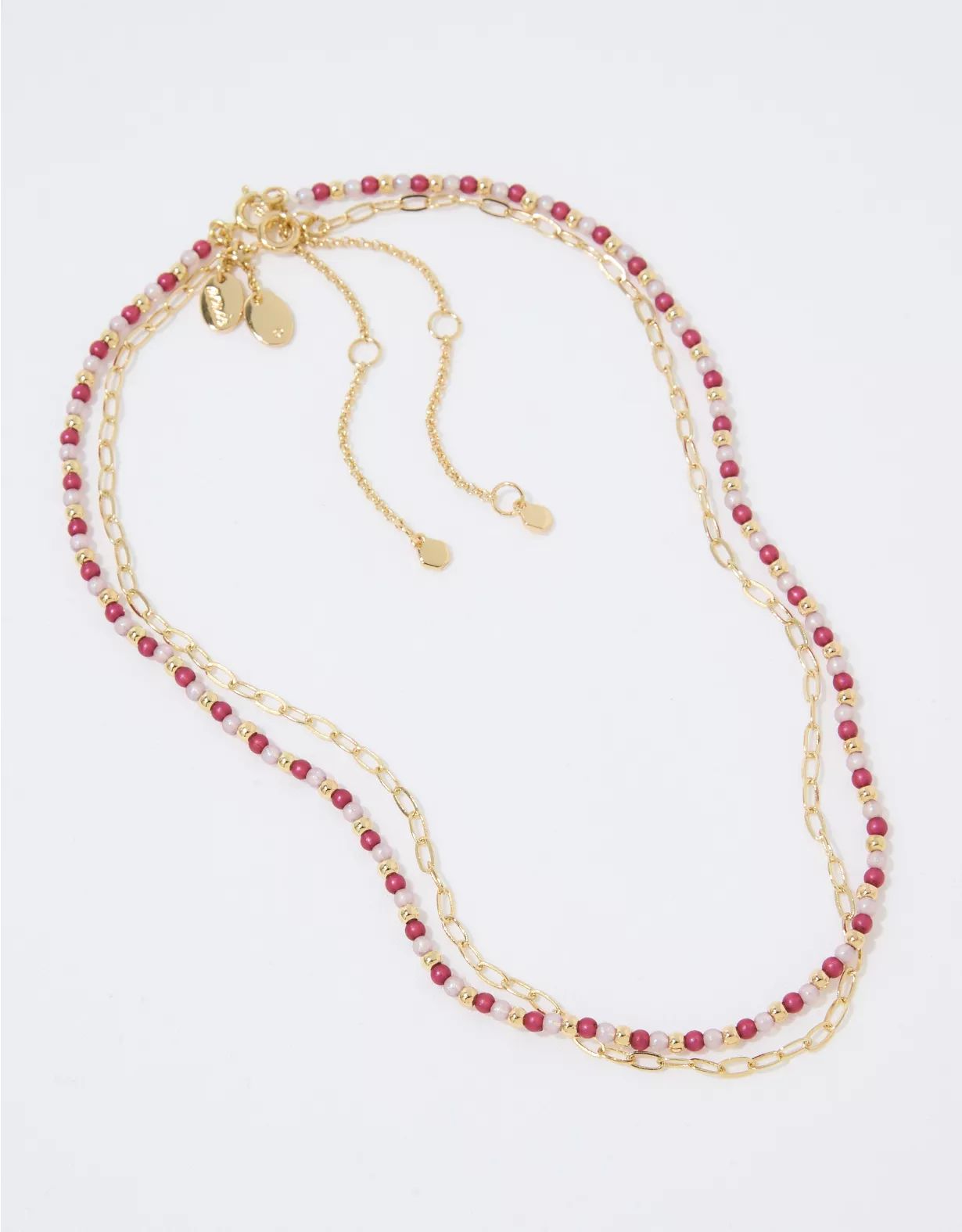Aerie Iridescent Bead Necklace Pack | Aerie