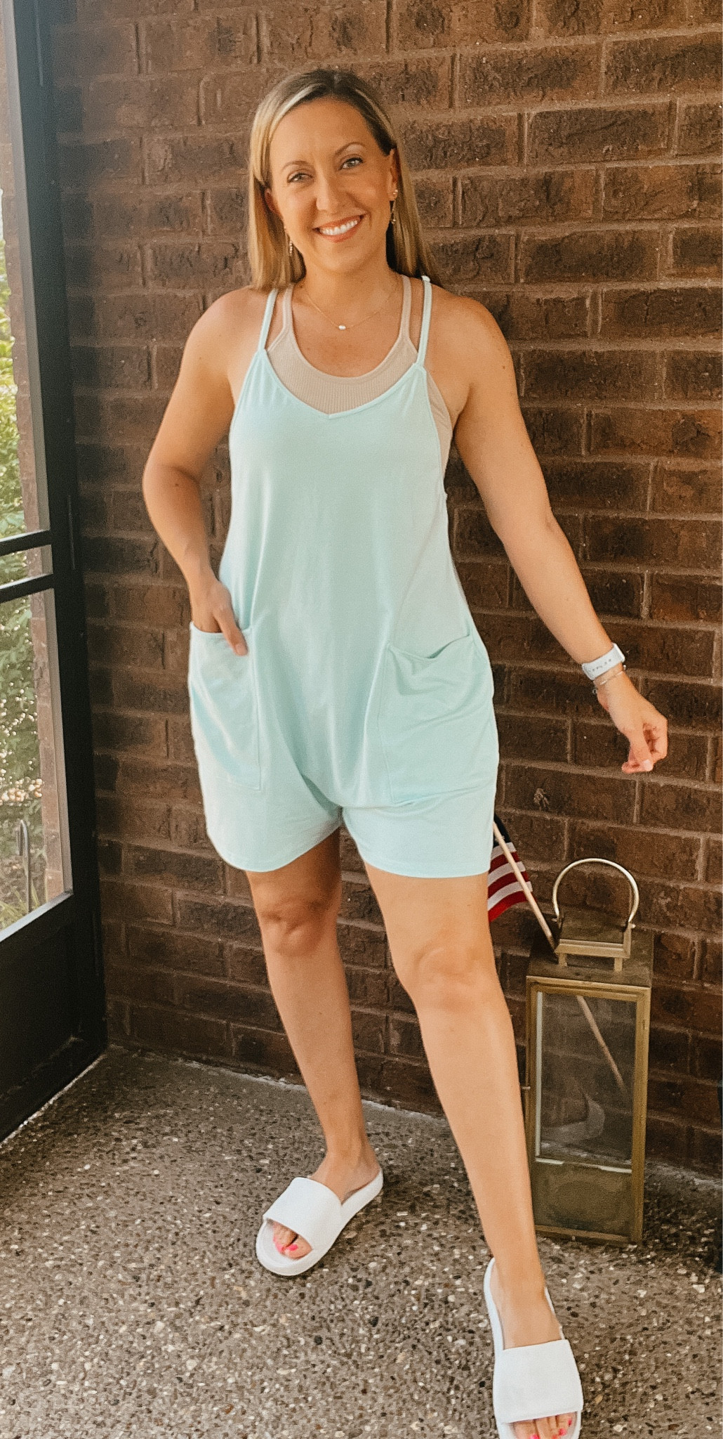 Here for a romper moment 💕

#LTKunder50 #LTKstyletip #LTKworkwear