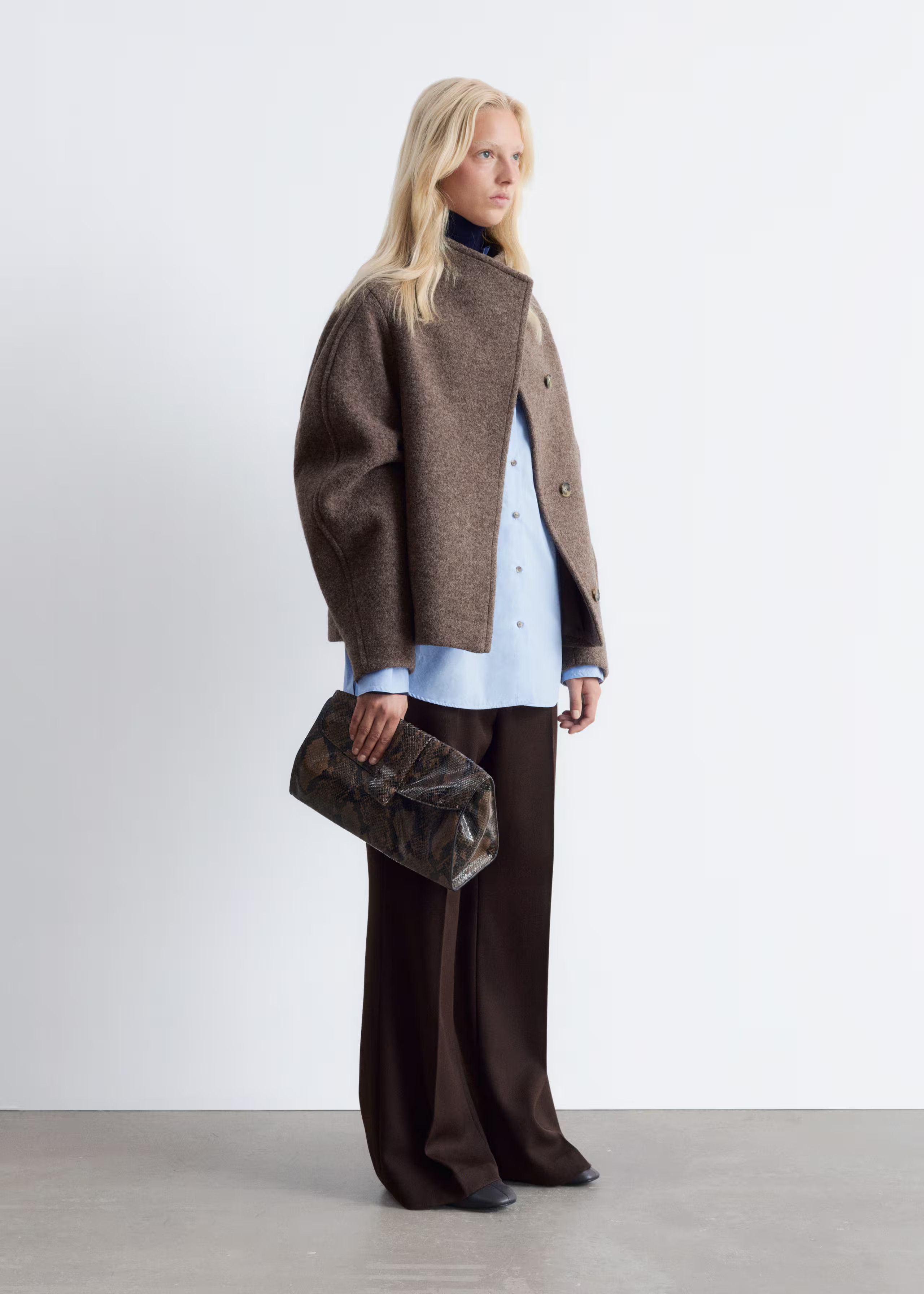 Asymmetrische Wolljacke | & Other Stories EU