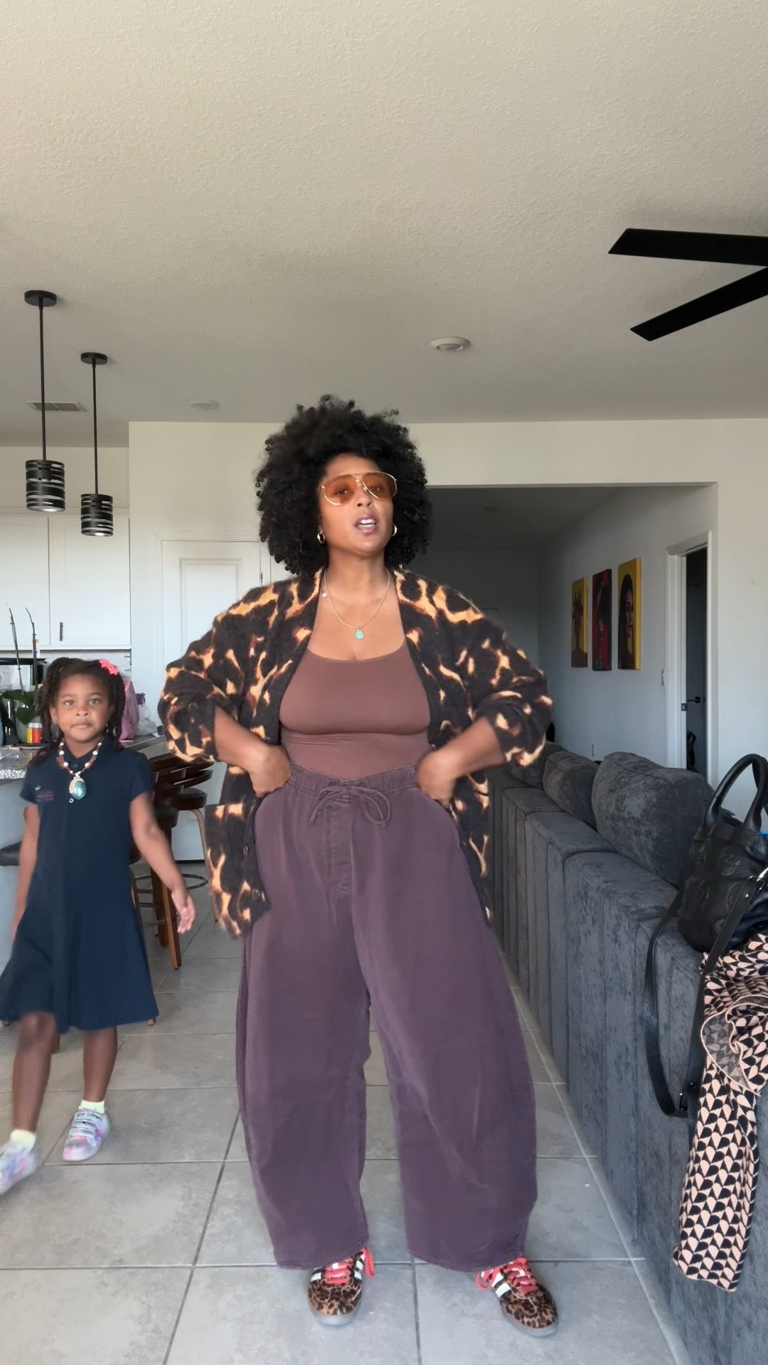 An every day monochrome look. 
Wearing a XL in the pants but probably could do a Large. I’m usually a 14-16  

#LTKPlusSize #LTKMidsize