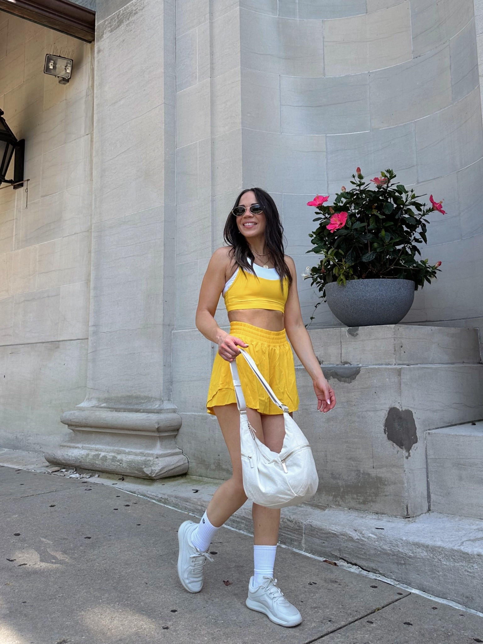 #lululemoncreator City vibes wearing head to toe @lululemon. These shorts are the Shake It Out High-Rise Running Short 2.5” in Maize Yellow. These are super lightweight and flowy, great for everyday wear, running or walks. It does have a no-show liner which makes it better for that extra comfort. It also comes in multiple colors. 

Comment “details” to receive the 🔗.


#ad #ltkactive #lululemon #activewearfashion #fashionwear #streetstyle #workoutfashion #workoutclothes coffee vibes, coffee run, summer style, street chic, urban fashion, fashion forward, city life, Washington DC, dc style, dmv influencer, athletic, fitness, active lifestyle, sporty chic


#LTKItBag #LTKShoeCrush #LTKActive