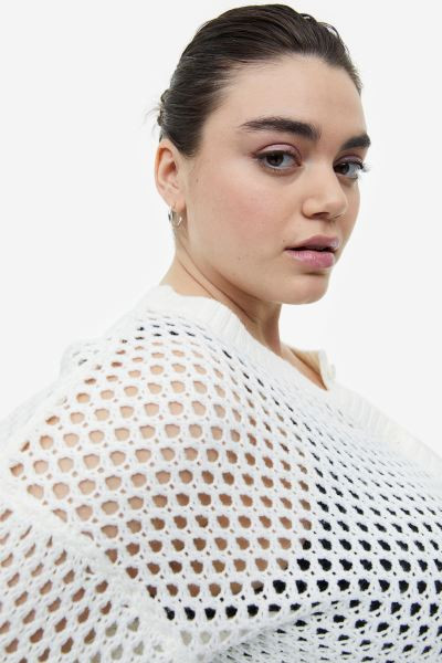 H&M+ Hole-knit Cardigan | H&M (US + CA)