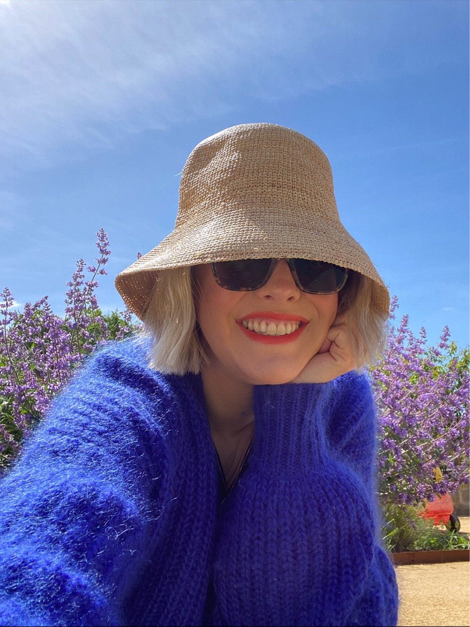 Crochet hat, wool cardigan, Sunglasses

#LTKeurope #LTKstyletip #LTKSeasonal