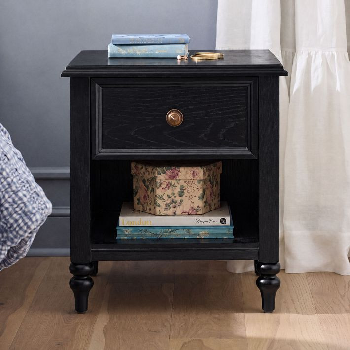 Chris Loves Julia Turned Wood Nightstand (20") | Pottery Barn Teen