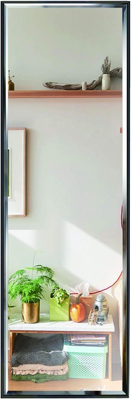 14x48 Inch Full Length Mirror Wall Mounted, Large Body Mirror with Rectangular Framed for Bedroom... | Amazon (US)