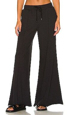525 Washed Wide Leg Pant in Black from Revolve.com | Revolve Clothing (Global)
