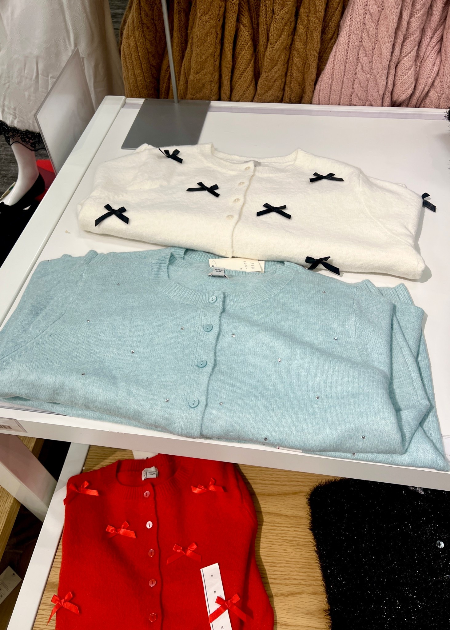 On sale for 20% off 
Women's Long Sleeve Party Cardigan Sweater - A New Day™ 

#LTKSeasonal #LTKHoliday #LTKSaleAlert