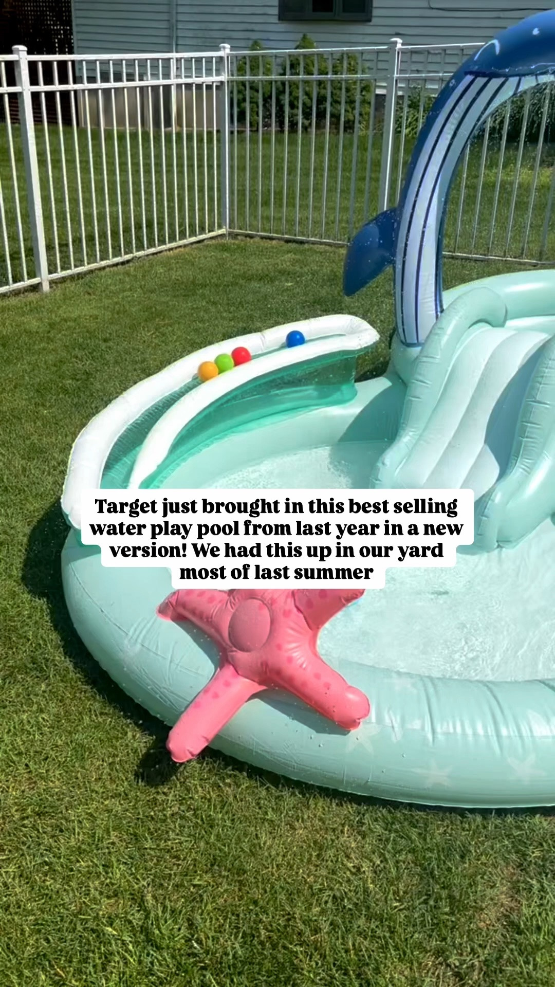 Target brought back this best selling play pool in a new theme! We had this up in our yard most of last summer and my 1 and 4 year old loved it!


@target #ad #sponsored