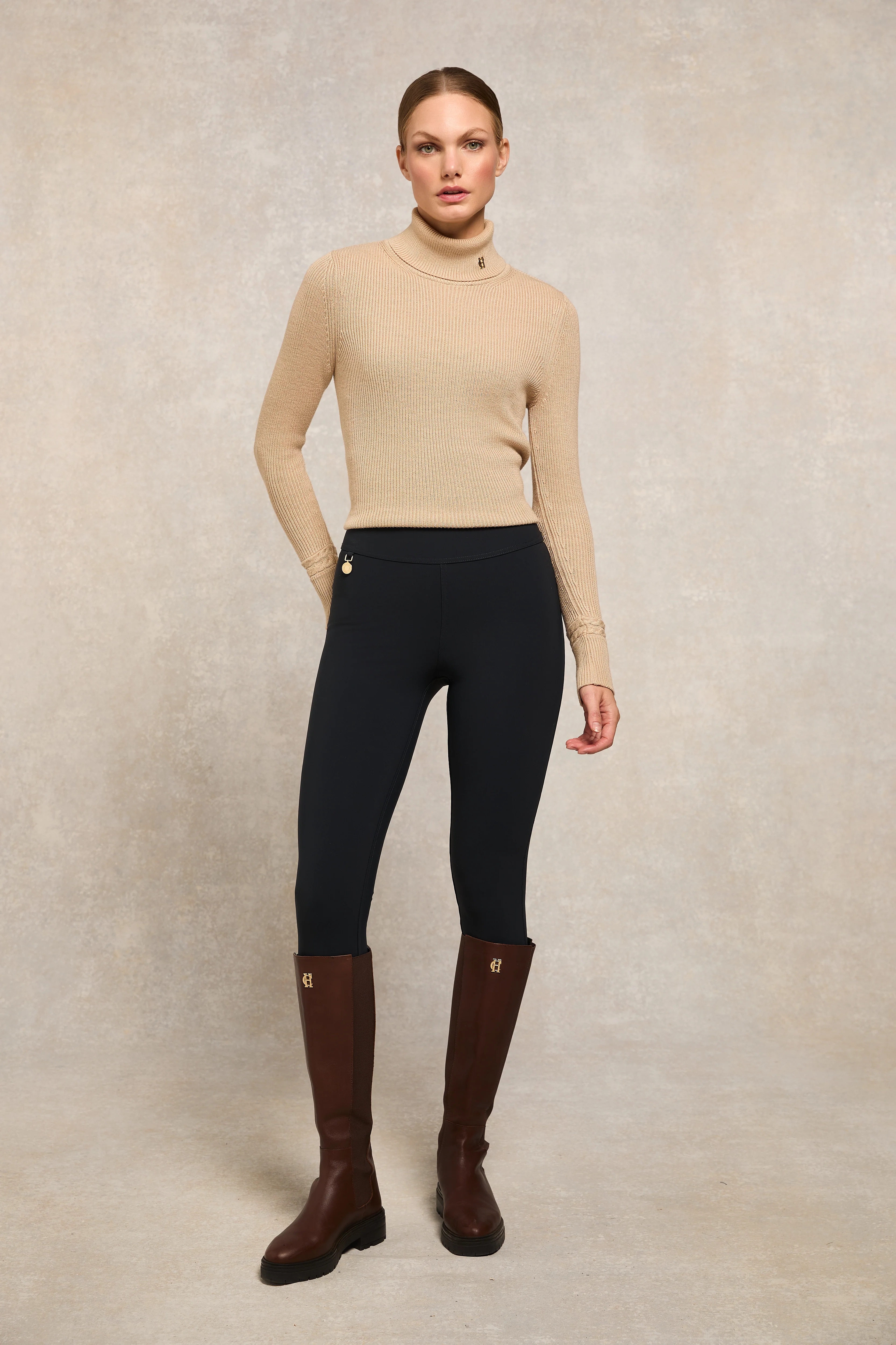 Contour Legging (Ink Navy) | Holland Cooper