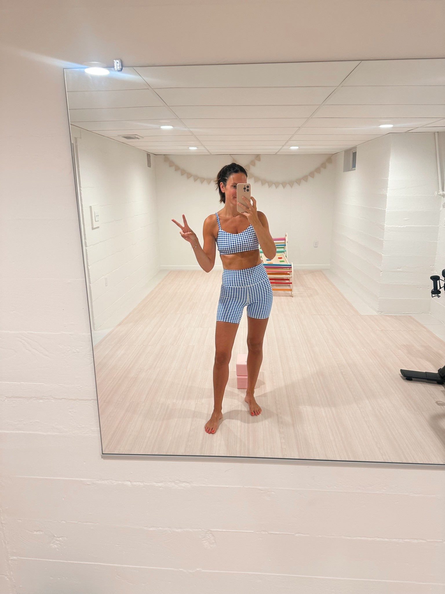 Workout set, gingham 

#LTKFindsUnder100 #LTKSummerEdit #LTKFindsUnder50