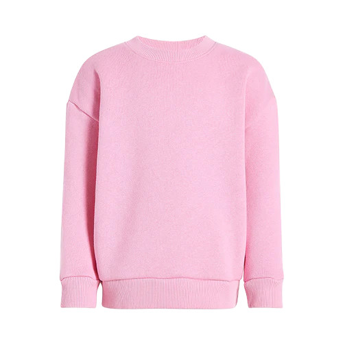 Toddler Crewneck Sweatshirt | Bubblegum Pink | Tones US